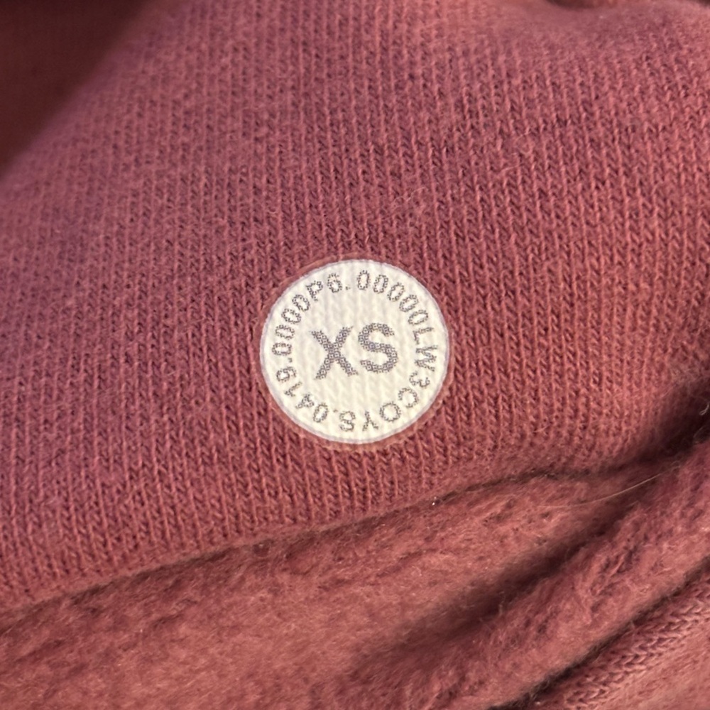 Lululemon All Yours Hoodie Sweatshirt in Moss Rose Size X-Small - Picture 6 of 6